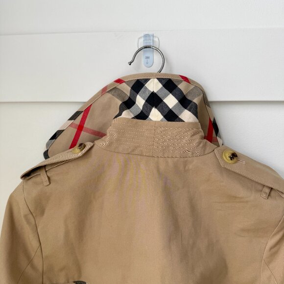 Burberry London Chelsea Trench Coat Size UK8 - Picture 9 of 11